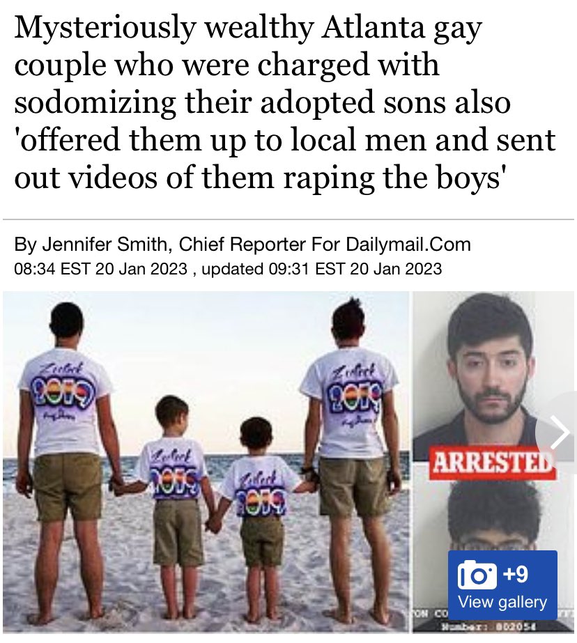 1995Cigarettes's tweet photo. @athiestboi "Love is love", said by every paedophile ever.
Oh, and here's your fake "joy and acceptance": https://t.co/KuJ33MfmZO