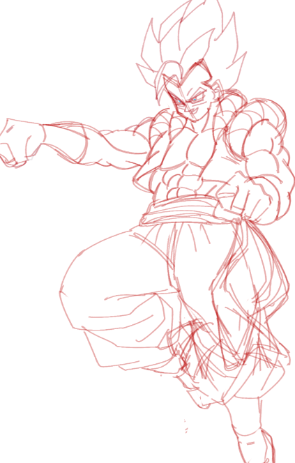 SummoningAddict's tweet photo. Gogeta Sketch https://t.co/psQBfR4h1T