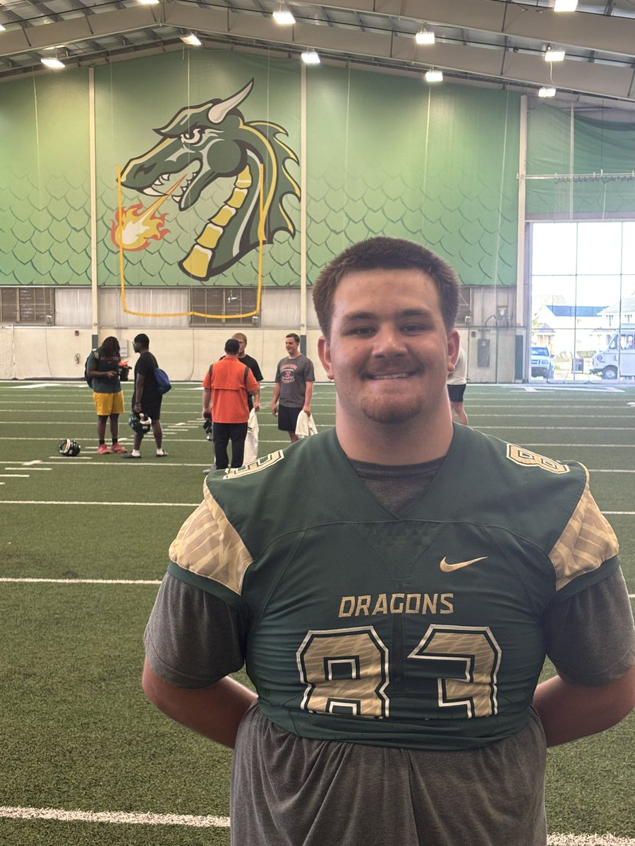 Lukewalter57838's tweet photo. Iron sharpens iron. Had a blast competing against some serious talent at the Tiffin Big Man Camp. Bummed I only got one 1-on-1 rep on film, but the work doesn't stop. Huge thank you to @coachrufenerTU for taking the time to talk with me afterward—excited for what's ahead! 🔋 https://t.co/yqRpCnI5CL