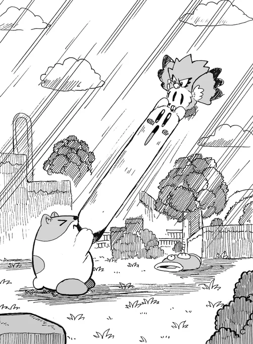 星のカービィ2からのイラスト
仲間と冒険 