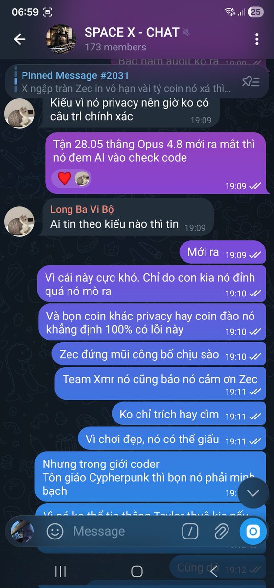 JunoAn2's tweet photo. Dành cho AE SpaceX. Những ae thiện lành từng x2 $TAO và gần x3 $Zec. Lại có 1 ngày vẫn vả DCA Zcash. Trong khi hầu hết ngoài kia đều lợi dụng tấn công bằng tin tức thiếu hiểu biết. https://t.co/eRQhYjTiK2