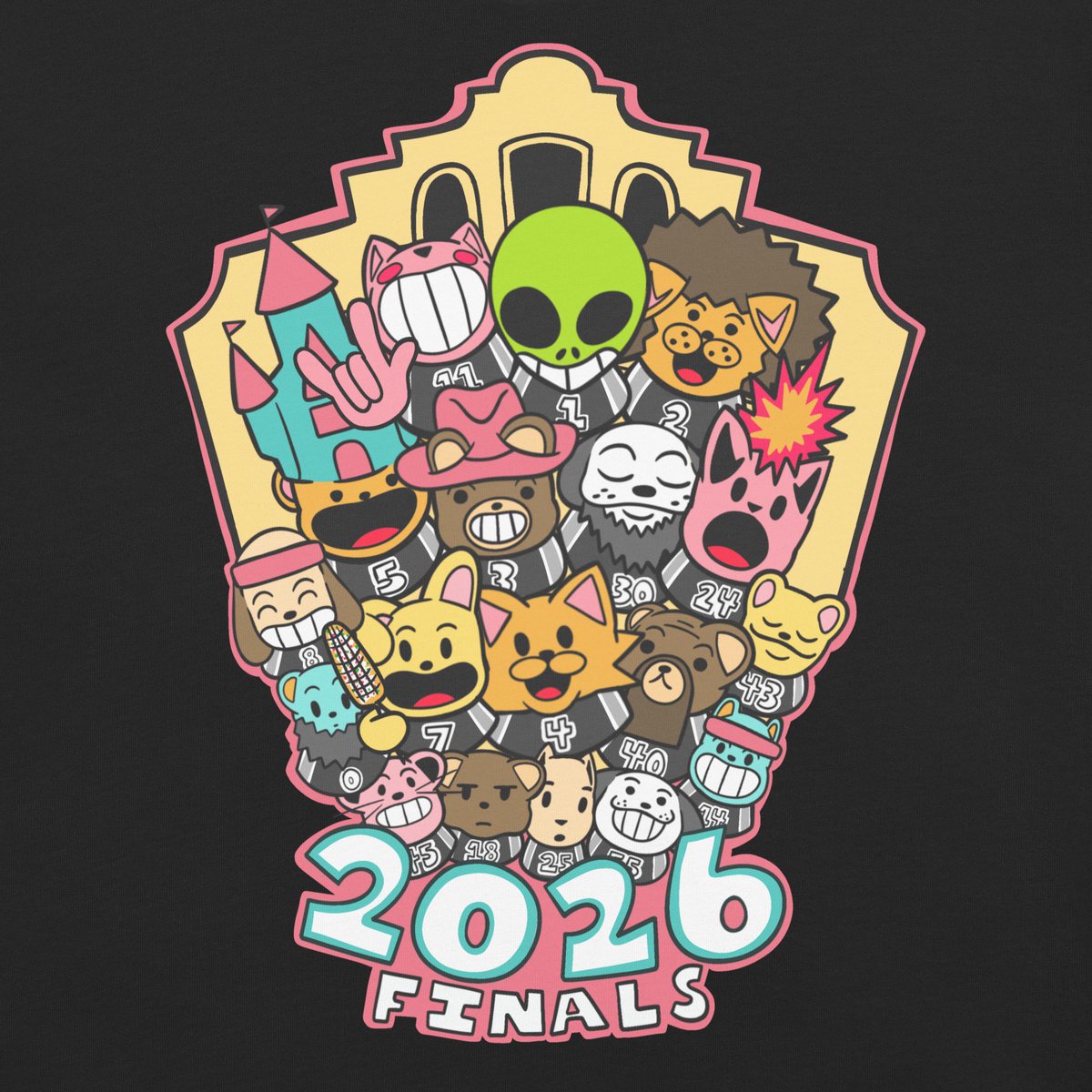 gilfgavin's tweet photo. 2026 FINALS TEE IS OUT NOW. ILLUSTRATION BY ME. https://t.co/9e3Vd59JVq