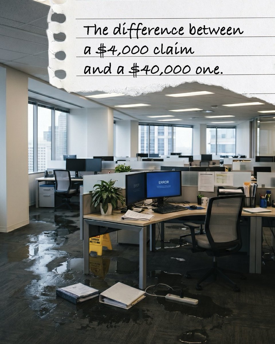 ServproCRC's tweet photo. Water damage mitigation has a short window where costs are manageable. 24–48 hours: extraction &amp; containment are straightforward. After 72 hours: secondary damage, mold, and rebuilds start.

(866) 592-3705 | SERVPRO Team Carpenter https://t.co/vmLgZWHsDs