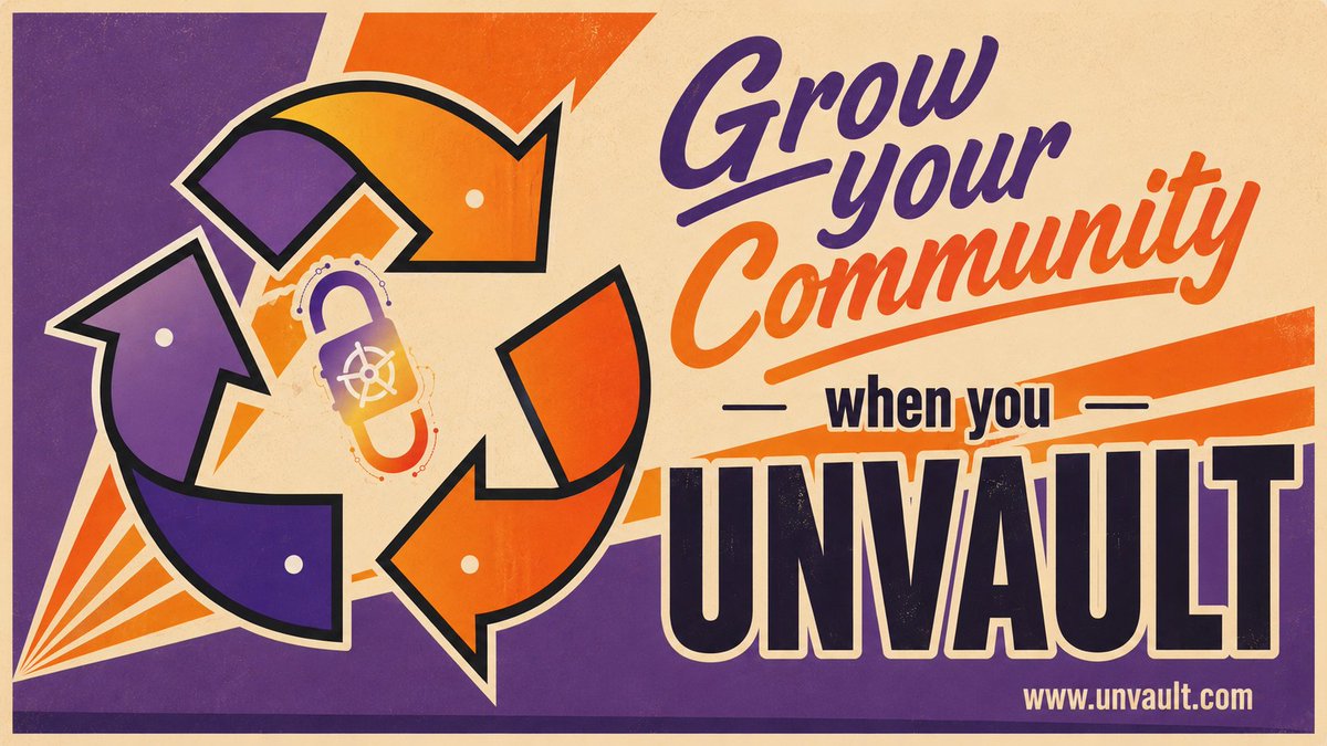 unvault's tweet photo. Why limit your NFT project to one chain?

We're helping projects break out of the silo, reach new audiences, and become accessible across multiple ecosystems.

Learn more-> https://t.co/JOqazH5KvU https://t.co/U0NmFcy4QB