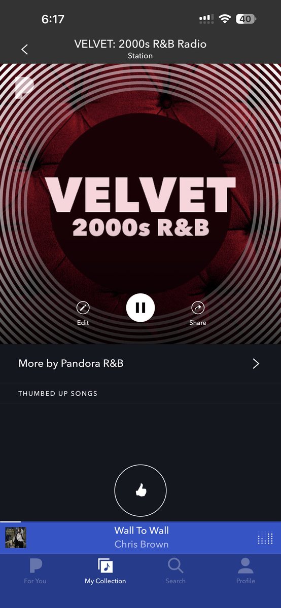 _brokensong's tweet photo. If you’re a 80s, 90, 2000s baby who lovedddd the music era we grew up in and want to hear those songs play download @pandoramusic &amp; search this playlist VELEVT: 2000s R&amp;B… I been jamming nonstop since yesterday when I ran upon this station. When I say hearing these songs https://t.co/J34QVLXXYM