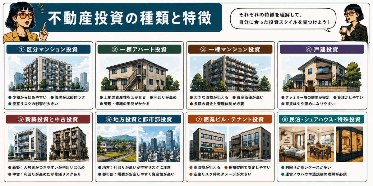 estatelab0127's tweet photo. 新築か、中古か。

不動産投資では、
この選択で収益性もリスクも大きく変わります。
✔ 新築は空室に強い
✔ 中古は利回りが高い
✔ でも両方に落とし穴がある

“自分の投資戦略に合っているか”。
実務目線で違いを整理しました。
https://t.co/TJoKG5Js7h

#不動産投資 #中古物件 #新築投資 https://t.co/FHkvXClyPA