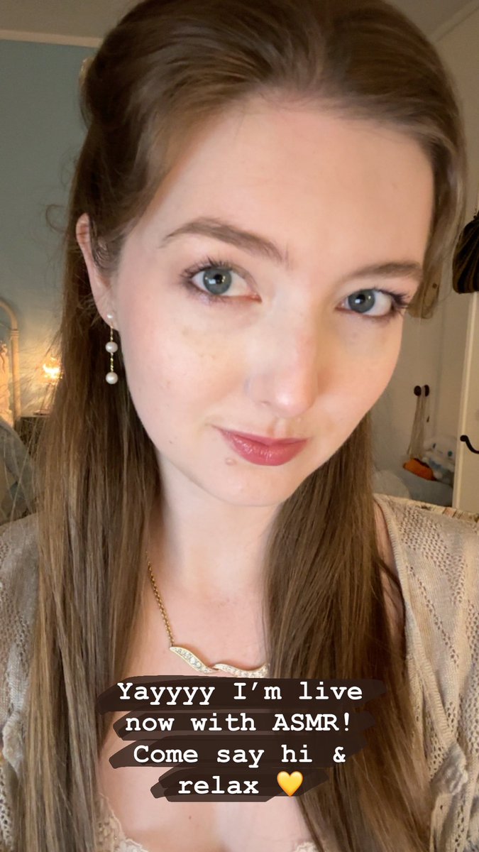 extraseedless's tweet photo. Yayyy I’m live with ASMR! https://t.co/WWyIJpY8eT https://t.co/8VtzRbghQk