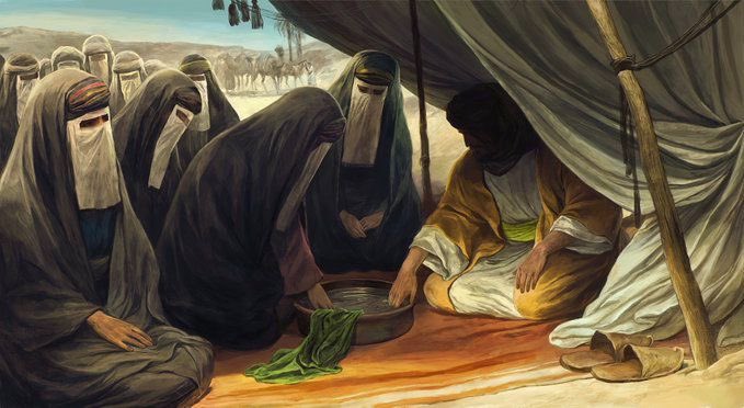 FAT_313_'s tweet photo. فأمر رَسول الله (صلّى الله عليه وآله) بإحضار إناء كبير فيه ماء، وأن يضرب عليه بستار بحيث إن النساء كنَّ يضعن أيديهن في الإناء خلف الستار، والإمام عليّ يضع يده في الإناء مِن الجانب الآخر، وبهذهِ الصورة تمت بيعة النساء

فبايعته أول النساء فاطمّة الزهراء ( رُوحي فِداها )💚 https://t.co/lSl1LWXcYt
