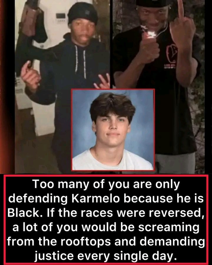 ResonanceEnter's tweet photo. To the Black people coming after me for not standing with Karmelo Anthony:

I don’t have to support him just because he’s Black.

I don’t owe him allegiance.
I don’t owe him loyalty.
I don’t owe him silence.

A kid is dead. A family is destroyed. And yes, that child happened to be white.

Too many of you are only defending Karmelo because he is Black. If the races were reversed, a lot of you would be screaming from the rooftops and demanding justice every single day.

So miss me with the fake outrage.

Being Black does not mean I have to defend every Black person accused of doing something evil. Being Black does not mean I have to ignore right and wrong. Being Black does not mean I have to celebrate or excuse the death of a child.

I stand on morals, not skin color.

You can be mad at me all you want, but I will never support turning a dead child into a race war just because the accused is Black and the victim was white.

Wrong is wrong.

And I said what I said.