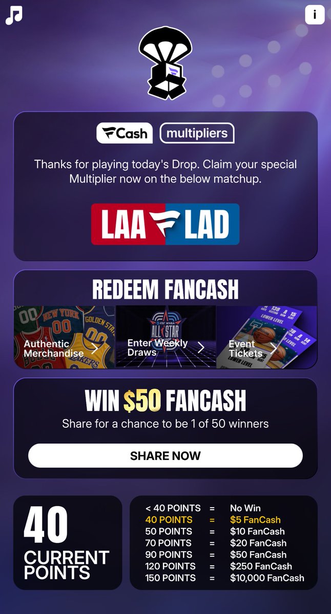 JordanDrunk's tweet photo. Play the #FanCashDropPromotion today

 https://t.co/9QN5GNmqUt https://t.co/NXZxqITPEj