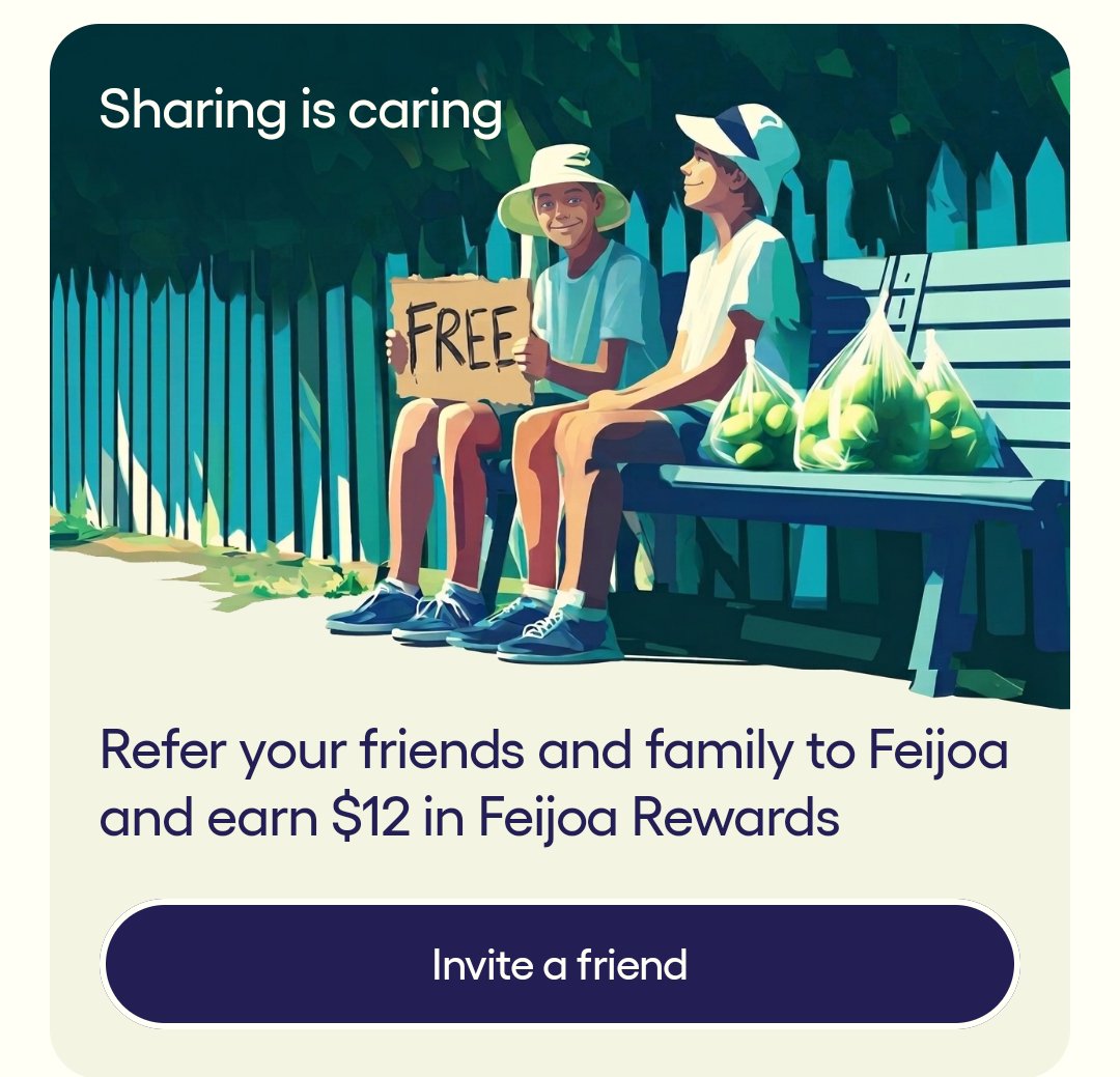 Cryptique_7's tweet photo. Join me on Feijoa! It's an awesome app that helps you save effortlessly by rounding up your everyday purchases. Plus, when you sign up using my referral code, we both get $12! Download Feijoa now at https://t.co/S5ReU1y4th and enter my referral code V75N506

#FeijoaKiwi

https://t.co/jW4hCEl7Wr