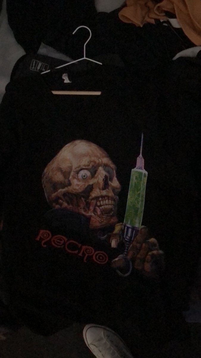 CrossbarCrook_'s tweet photo. @Necro_is_God Still rocking it bro! You better believe it https://t.co/PcoNEtBRhb