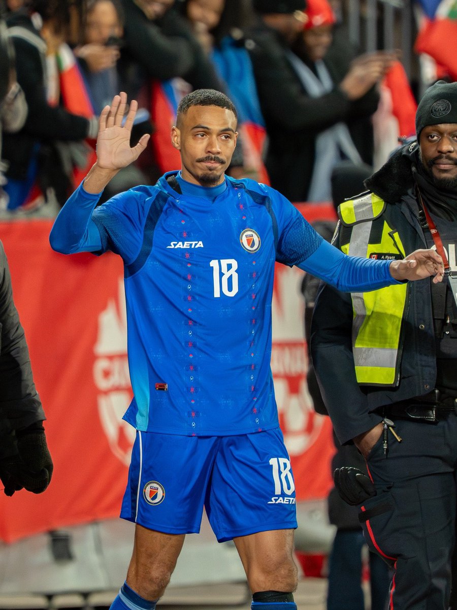 Actufoot_stats's tweet photo. Wilson Isidor devient le premier joueur de la sélection Haïtienne de football 🇭🇹 à marquer contre le Pérou 🇵🇪 depuis Jean-Robert Menelas en février 2003. https://t.co/TYme2240P9