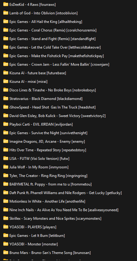 BeastFNCreative's tweet photo. Fortnite Festival News!

Epic just updated the MIDIs of 93 Jam Tracks for Pro Drum Chart Adjustments! https://t.co/CxpL1kkzam