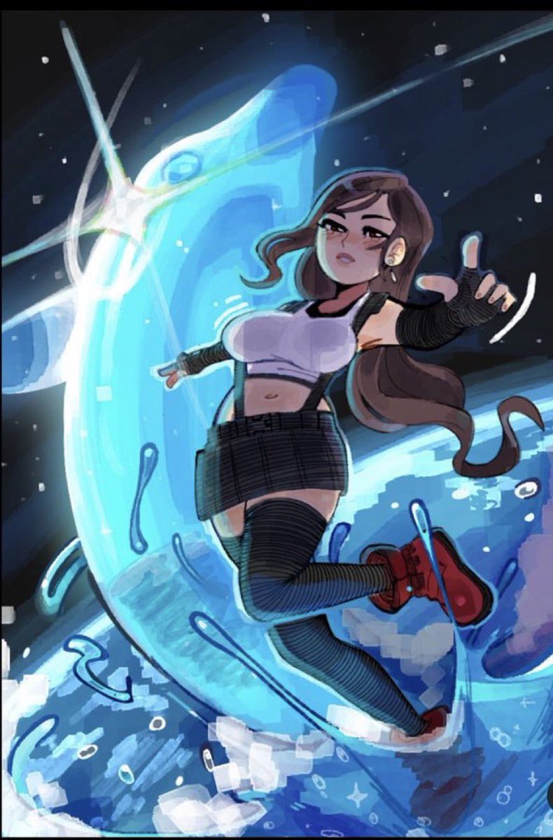 zazipou_z's tweet photo. TIFA AND FF7 FANS ARE EATING TODAY ‼️‼️ https://t.co/nXSHePtYhL