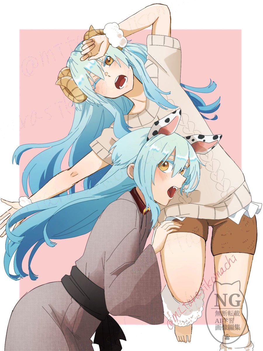 mitarasikomachi's tweet photo. 犬×羊のリムリム https://t.co/SQHWNKlBSV