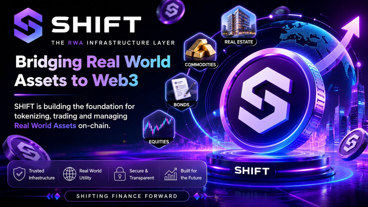 abusaidhossain2's tweet photo. The future of real-world assets is being built on-chain, and @ShiftRWA is helping bridge traditional finance with Web3 innovation.

Transparent, efficient, and accessible infrastructure for RWAs is what the ecosystem needs to scale globally. https://t.co/Mokgt3CmKD
