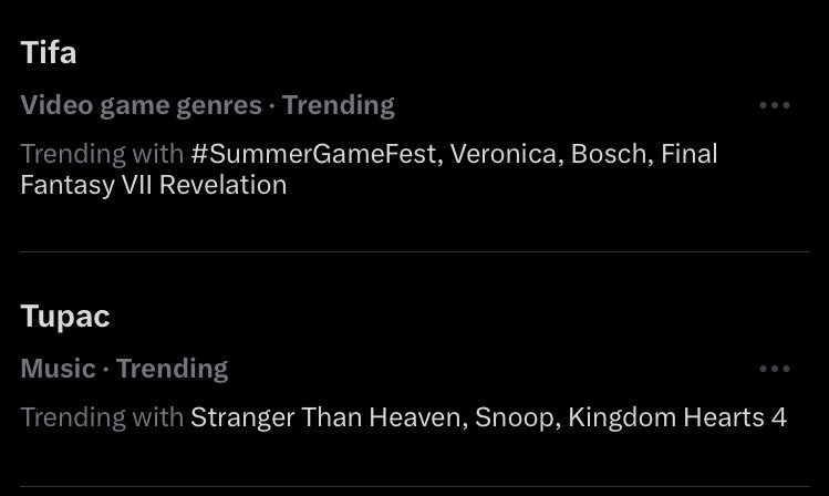TifaTheMonk's tweet photo. Never thought Tifa and Tupac would trend together https://t.co/vPr1t1J8de