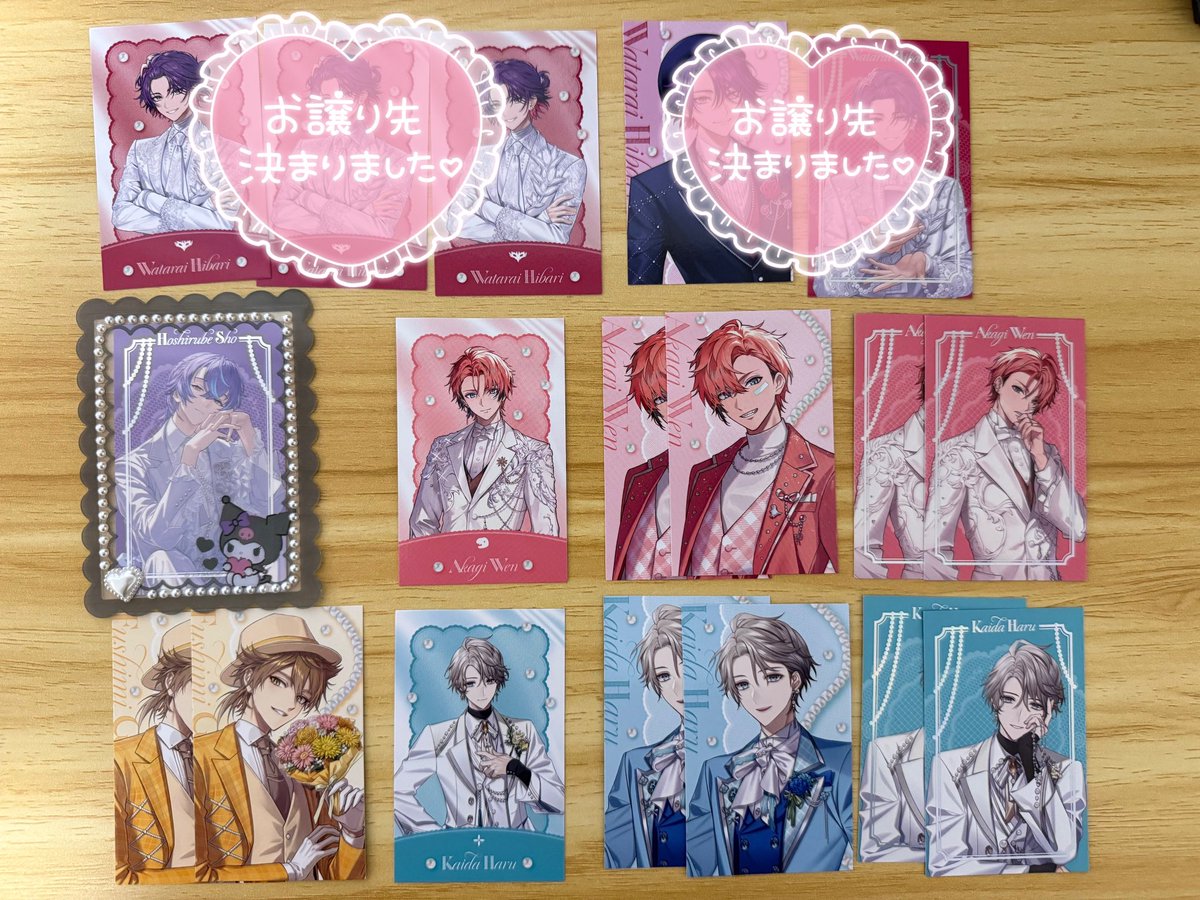 nnn_oun's tweet photo. 【交換】にじさんじ Luminous Marriage ジューンブライド2026 チェキ風カード フォト風カード フォトカ 

譲♡画像1~2枚目
求♡画像3~4枚目 https://t.co/ttoz4pUgA4