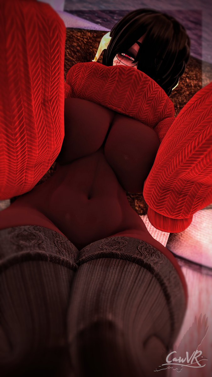 Caw_VR's tweet photo. Come here and get comfy~ 🐦‍⬛ https://t.co/VmMOaZJi1B