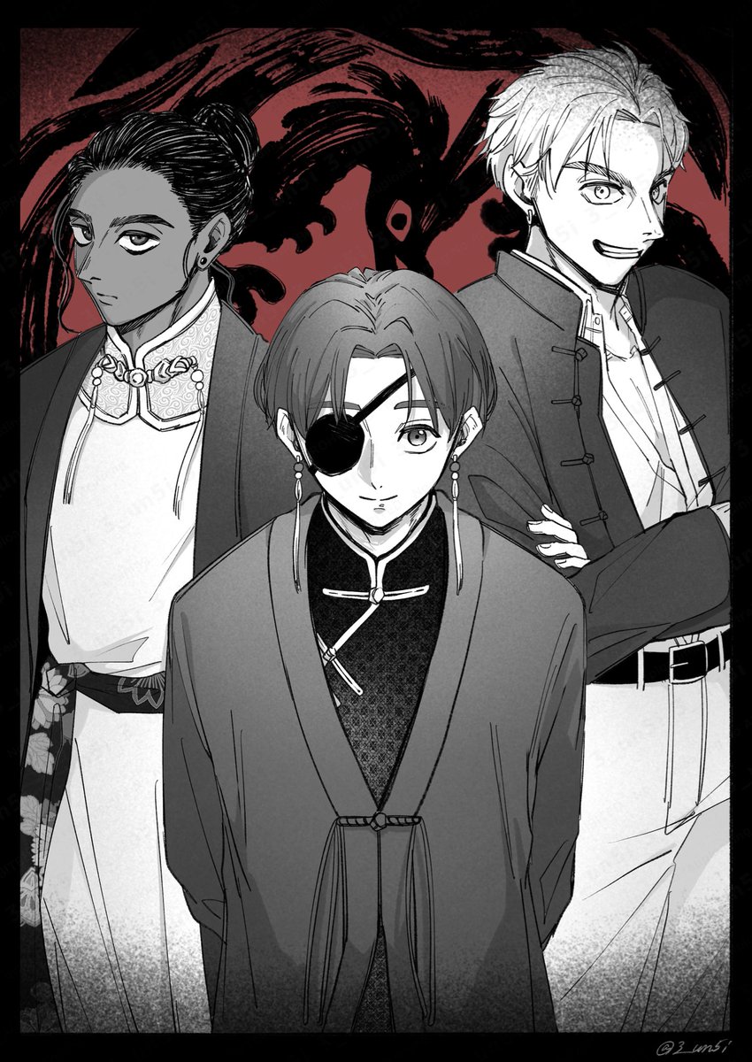 3_un5i's tweet photo. 🟥🐉トリオ https://t.co/5j9xZSb0jB