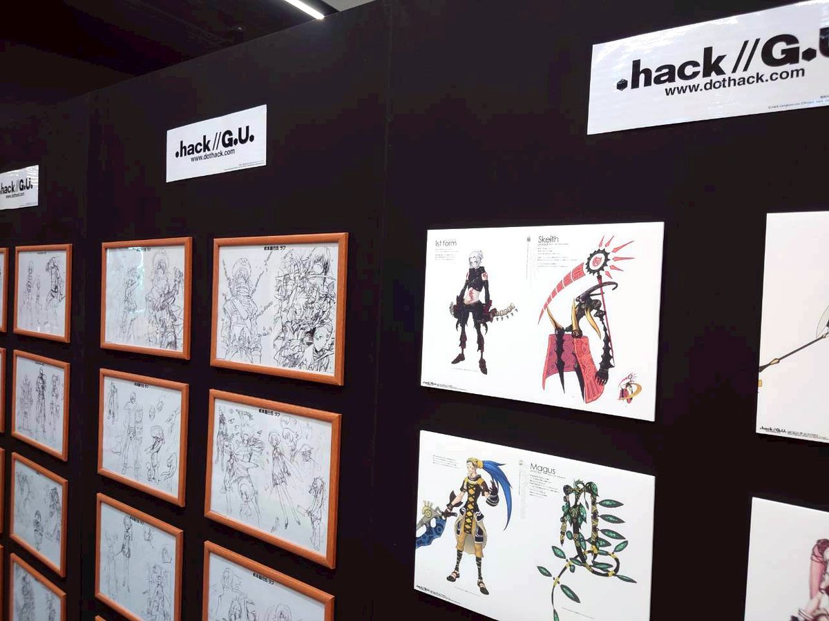 dothack_cc2's tweet photo. 「サイバーコネクトツー展」IN 福岡（天神ワンビル）開催！

歴代『.hack』シリーズのセリフパネルやフォトスポット、貴重な開発資料を盛りだくさんで展示しております✨

ぜひご来場ください

#dothack #ドットハック #CC2_30th https://t.co/JE9briimmZ