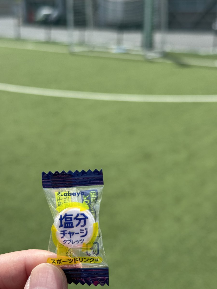 Jun_No13's tweet photo. 塩タブの季節がやってきた☀️
#フットサル https://t.co/SZCN9j3fKs