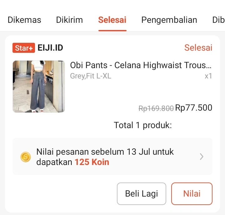 Blueforcolour's tweet photo. @unicefess obi pants dr eiji masih bagus bgt 55k aja https://t.co/WKchrOdq6X