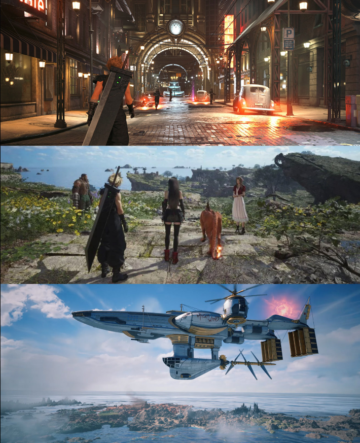 Anthony_Finder's tweet photo. Me deja una sensación extraña el FFVII Revelation. Y es que veo cierta discontinuidad mecánica y jugable. Rebirth ya dejaba anticuado en muchos sentidos a Remake, y Revelation le hará lo mismo a Rebirth e incluso algo peor a Remake. Pero bueno habrá que jugarlo y valorar entonces https://t.co/TMPjnhtxzn