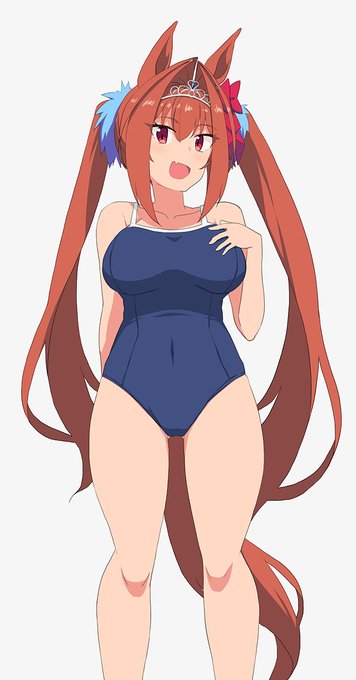 ダスカ If I draw without thinking too deeply, it usually ends up being a swimsuit. 