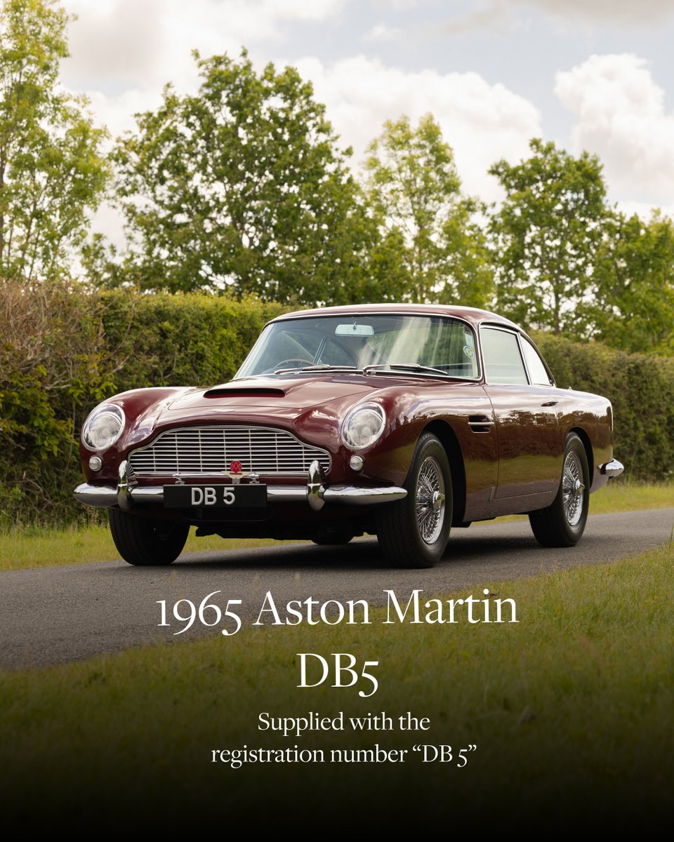 rmsothebys's tweet photo. The Golden Era of Aston Martin at Woodcote Park.

A selection of Aston Martin models from its golden era, spanning early-1960s grand touring elegance through to one of the most revered continuation interpretations. DB5, DB5 Shooting Brake by Radford, DB6 Vantage Volante, and DB4 GT Continuation.

Offered at The Woodcote Park Auction on 8 July 2026. Register to bid here https://t.co/KHQCs4O5PH #RMWoodcotePark

#RMSothebys #AstonMartin #DB4 #DB5 #DB6