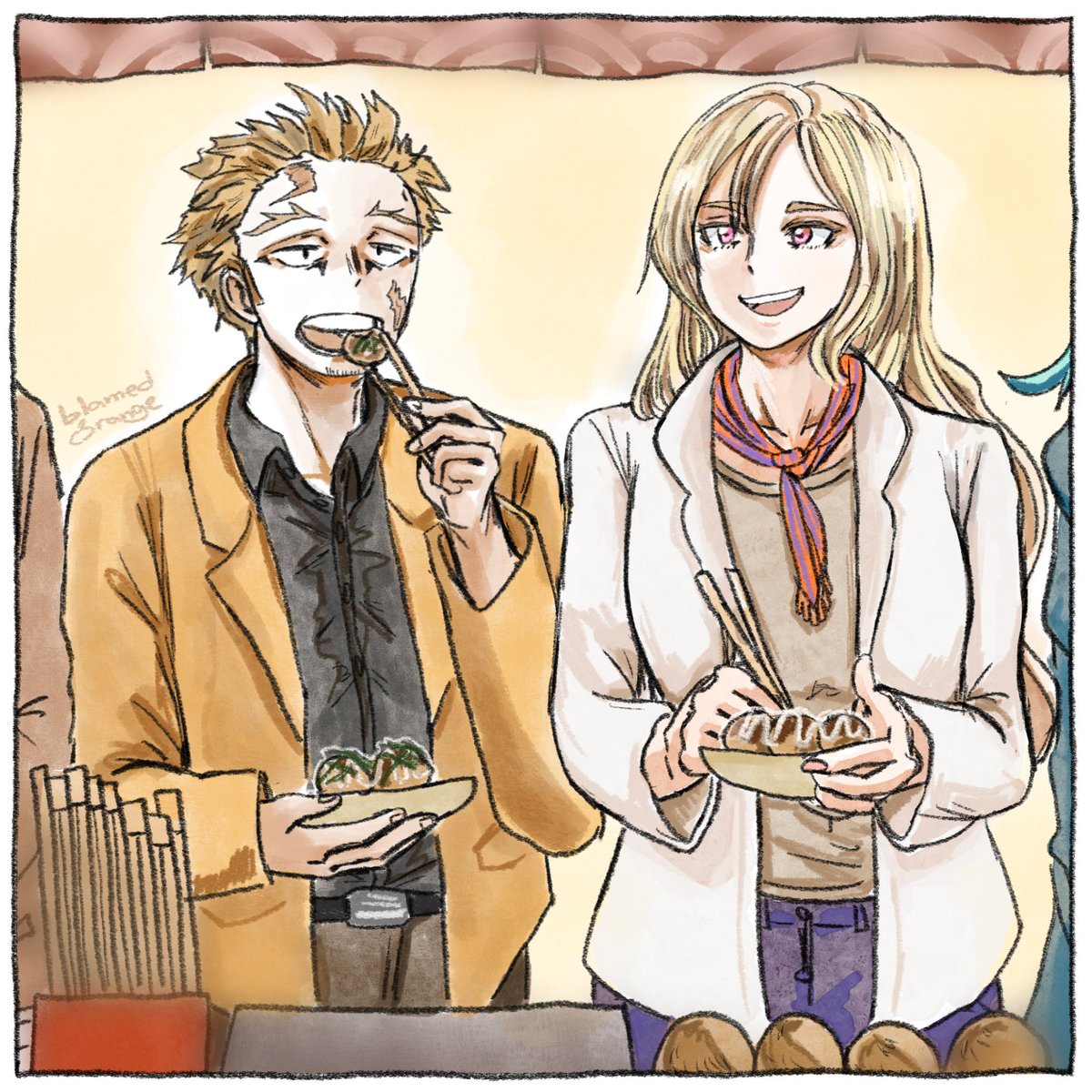 blamedorange's tweet photo. takoyaki https://t.co/URHItpjBJc