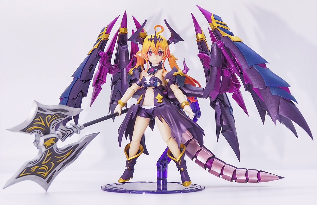 Raptorial_Eve's tweet photo. アルカナディア ギィ（ウィライズモード）の完成です。
ノーマルモードと同様に水性ホビーカラーで塗装しました。ガレキも久々に使ってみました。 https://t.co/PVUe2QQusa