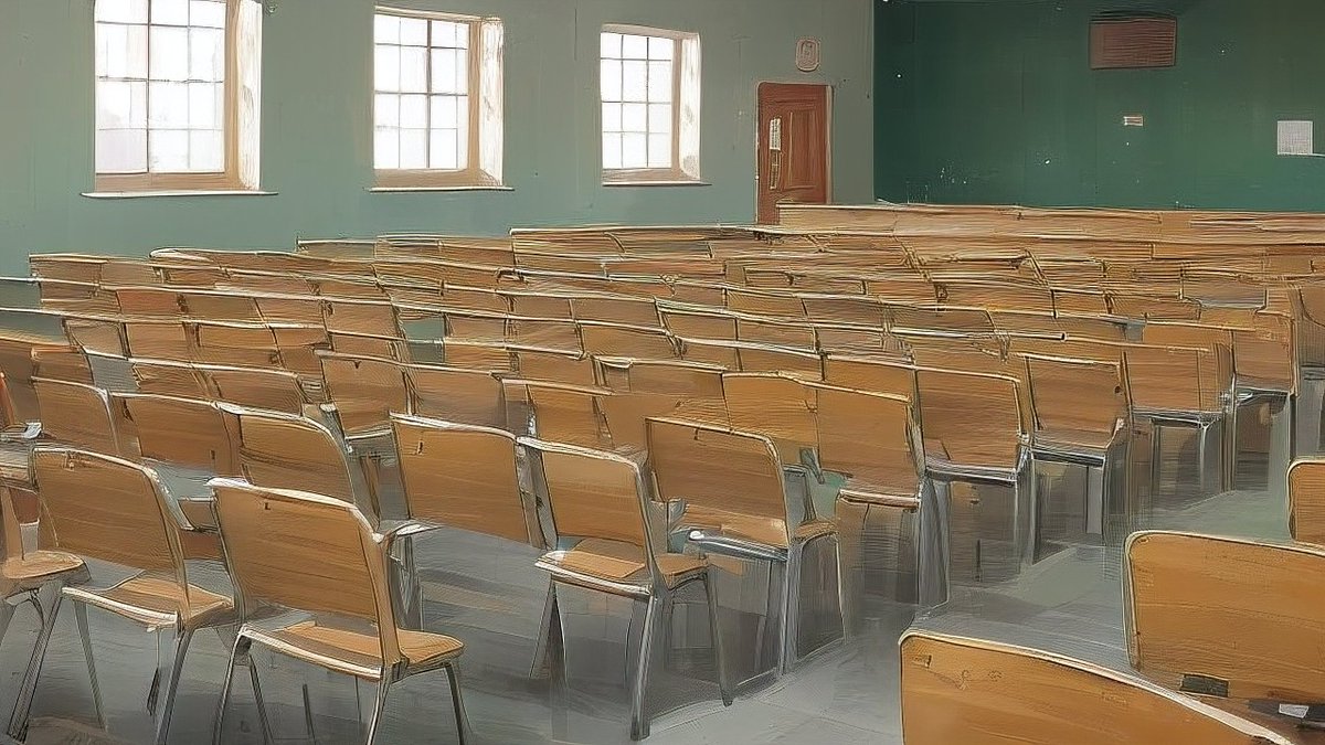 Naomi90160301's tweet photo. Just sat in the empty classroom, sunlight through the window, and suddenly felt a warm calm in my chest. https://t.co/8lHY8yp1d7