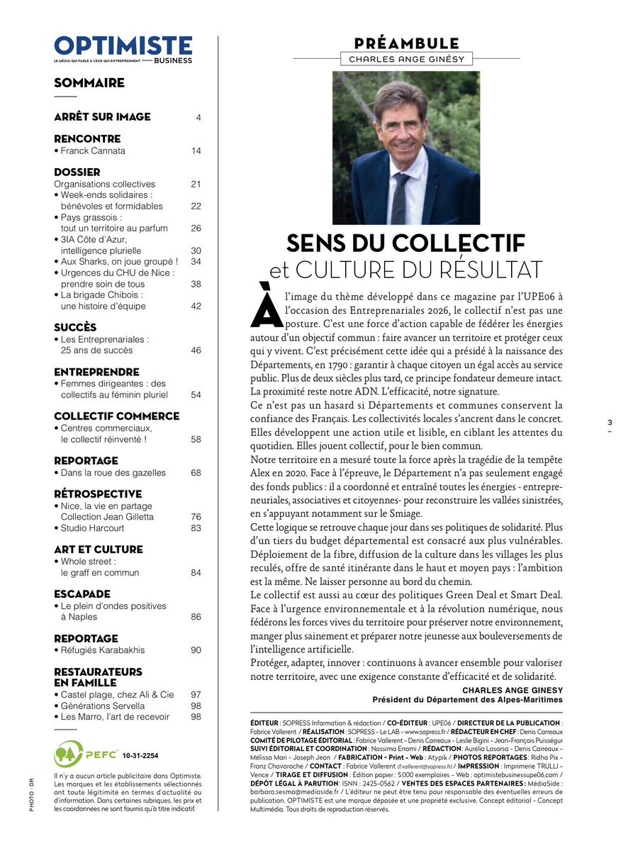 AlexndraBorchio's tweet photo. Très belle édition 2026 de l’Optimiste business, le média @UPE_06 📰
Bravo à ceux qui entreprennent, osent &amp; innovent au service des Alpes-Maritimes
L’occasion de mettre en lumière notre stratégie de marque #CotedAzurFrance qui fait de notre destination une signature territoriale https://t.co/ai1tJHTL6X