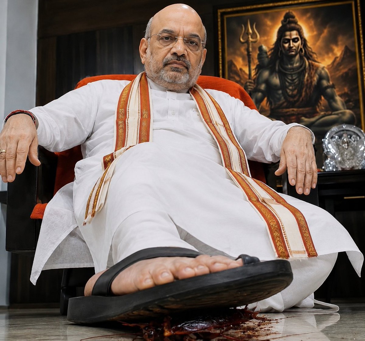 KuldeepPandit_'s tweet photo. ये भारत देश है 
यहाँ पर गंदकी करने वालो को पैरो तले मलस दिया जाता है 

जय श्री राम https://t.co/P0B1MR0qvf