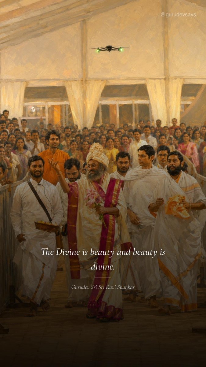 BreathWGrace's tweet photo. The Divine is beauty and beauty is divine. — @Gurudev https://t.co/uH2HCSuF0O