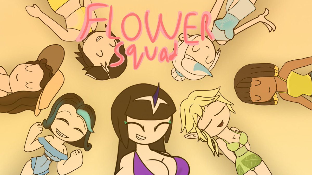 X057Agent's tweet photo. Flower Squad in Summer Break!
#art #digitalart #artwork #SummertimeFun #beach https://t.co/VbTSnnHmyu