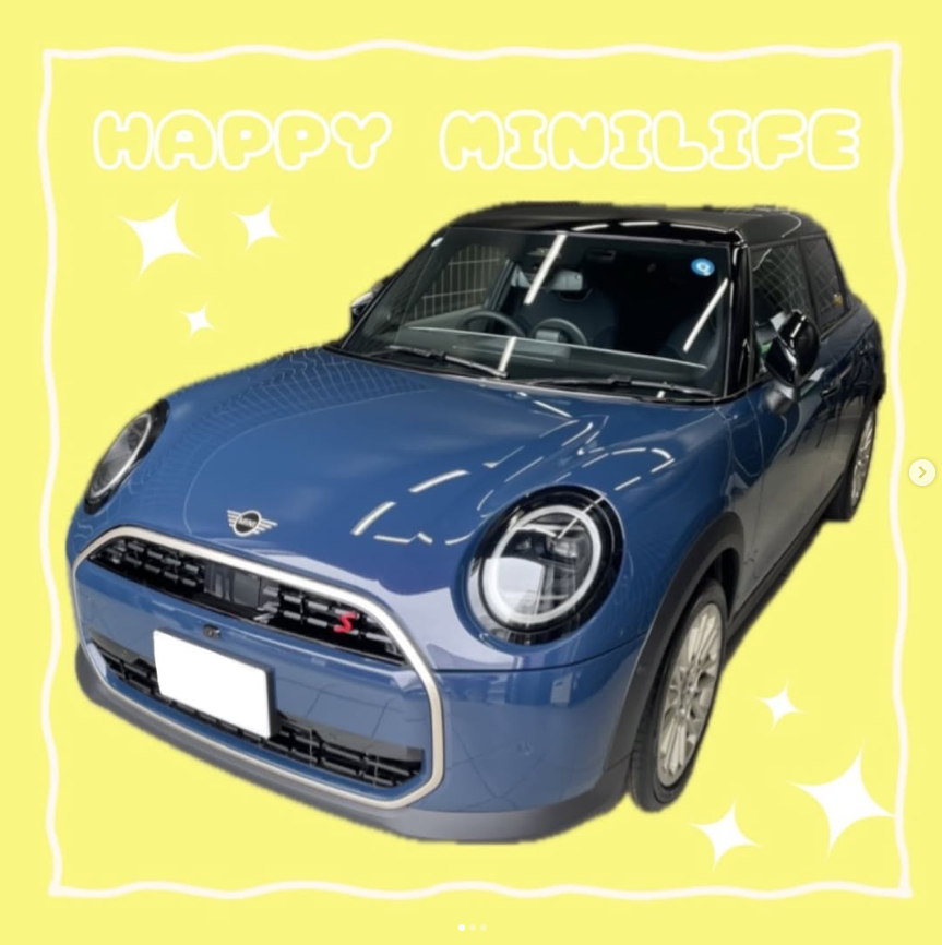 GlanzMini's tweet photo. 【#MINI水戸】
「この深みのある青、お洒落すぎませんか？💙」 
S様にご納車された5ドアのクーパーS✨
洗練された美しさとエキサイティングな走りが堪らない最高の相棒です！
新しい相棒と素敵な思い出をたくさん作ってね🚙💨

 #MINI #ミニクーパー #納車 #MINI水戸 https://t.co/GdPyASjzYT