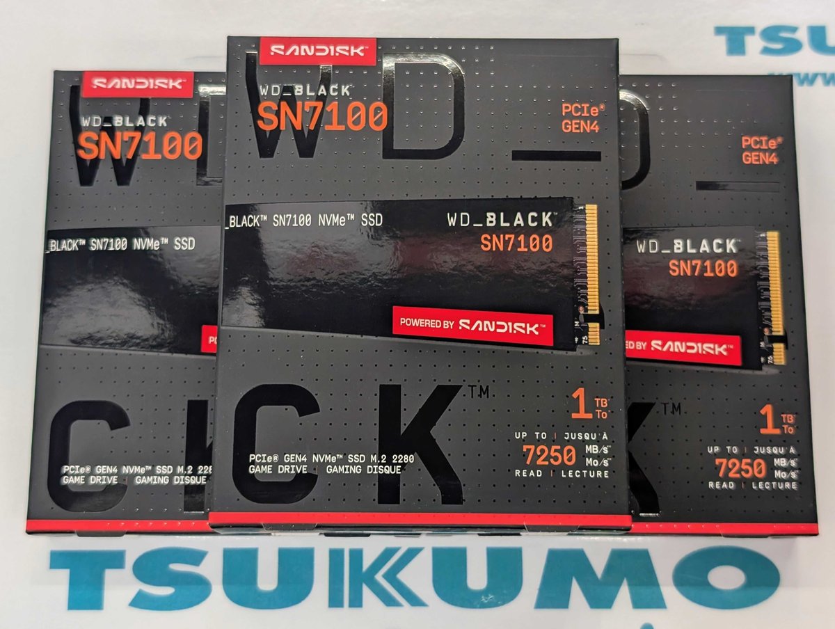 3F】～6/7まで 大人気NVMe SSDがお買い得な週末特価開催中です 