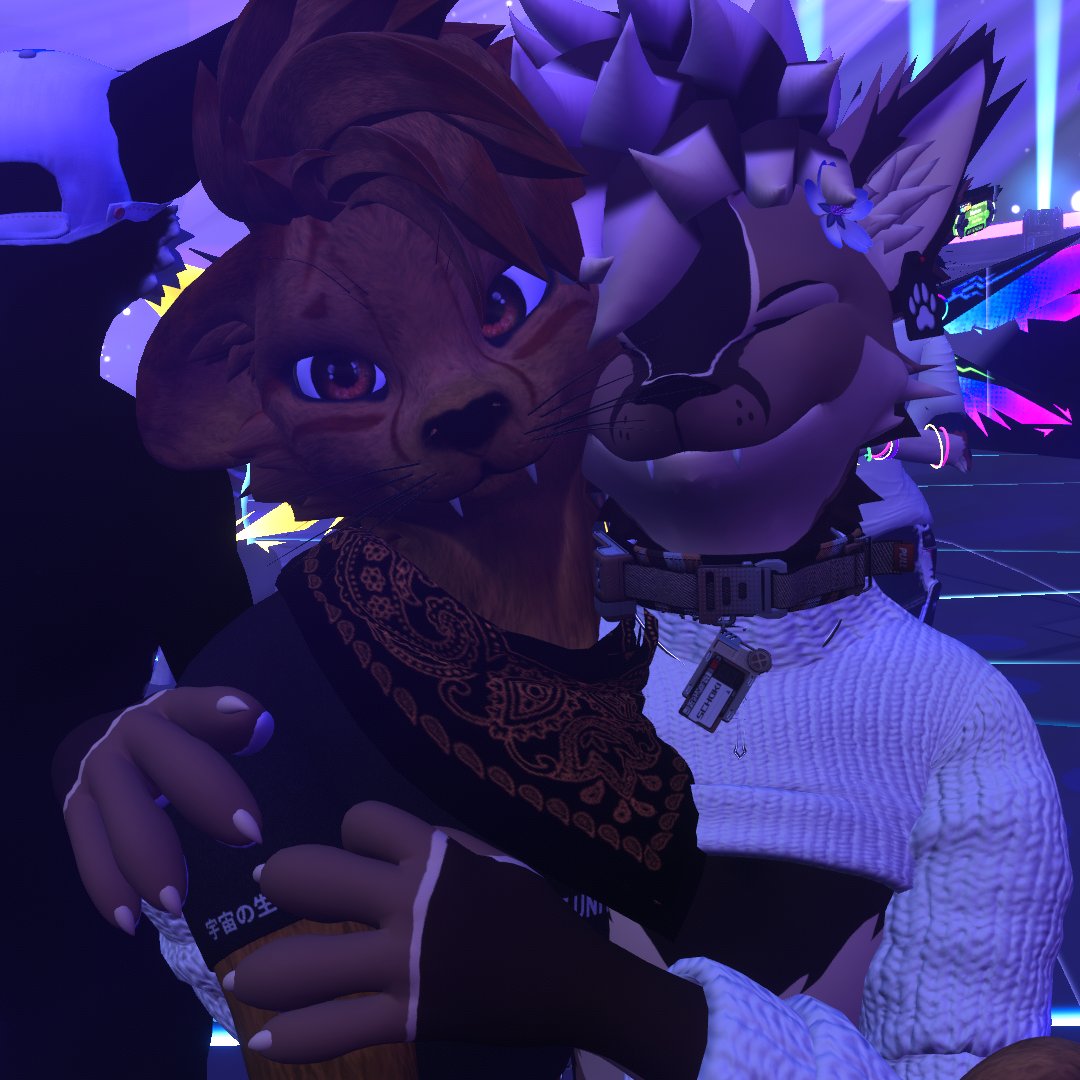 Sneoxvrc's tweet photo. Brownieeeeeeeeeees
With KabaCat

#furry #vrchat #femboy #friends https://t.co/rQMQWM3E4g