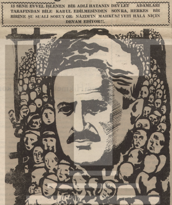 severmibaran's tweet photo. nazım hikmet'in cezaevinde başlattığı açlık grevini duyurmak ve özgürlük talebini aktarmak için yayımlanan dergi, 1950. https://t.co/Nr6z8dNKFf
