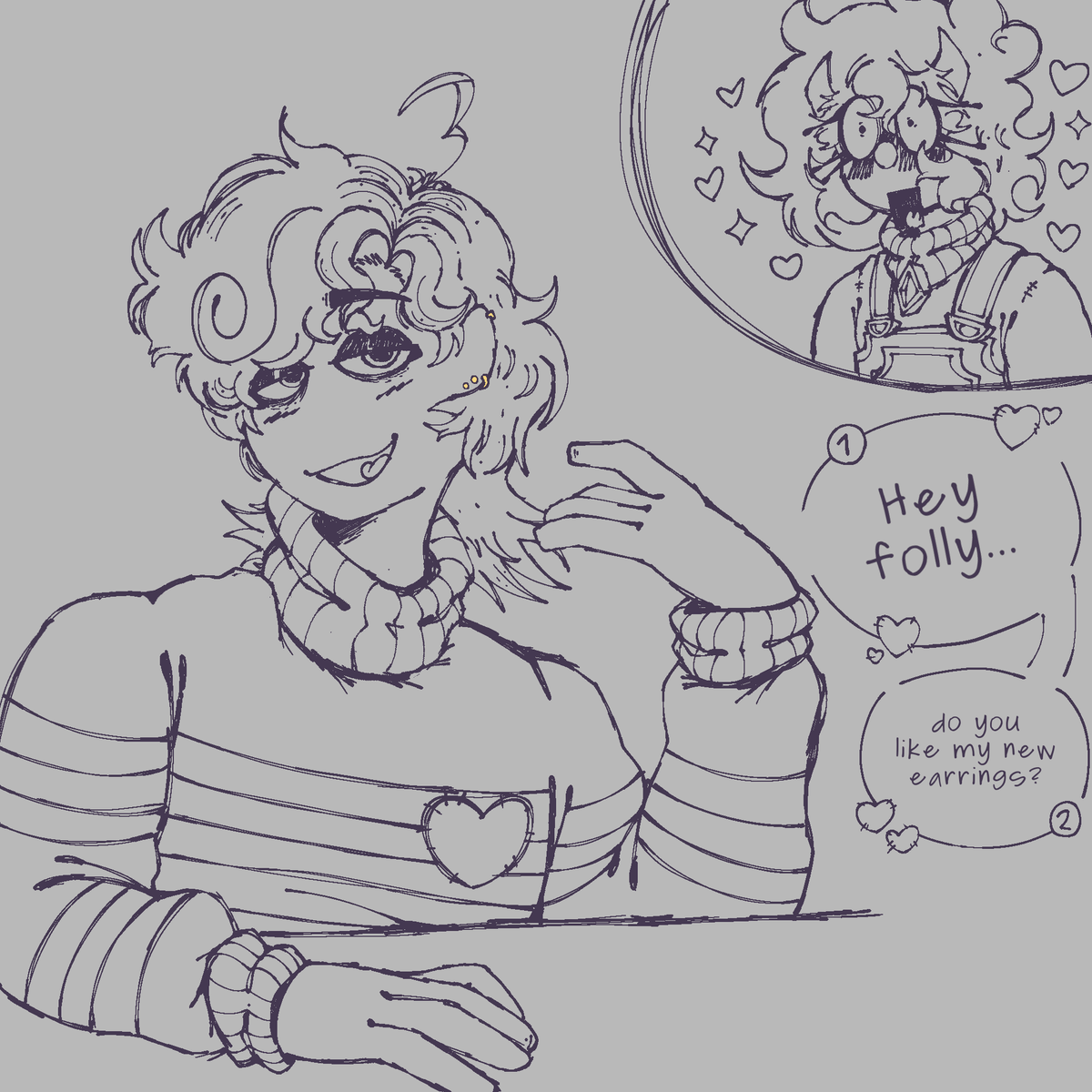 LiliceXD_'s tweet photo. i love putting earrings on reboot🥹🥹

#rebootwally #yumetwt #welcomehomeau https://t.co/pgpGsKz4mh
