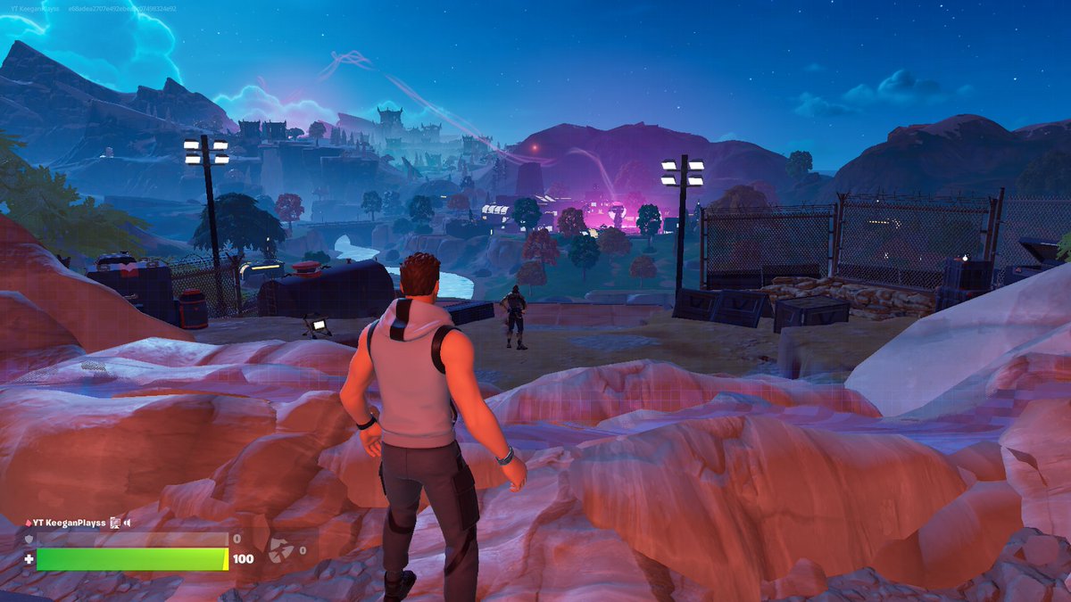 KeeganPlayss's tweet photo. Fortnite shattered live event photos https://t.co/XEfnfxXy94