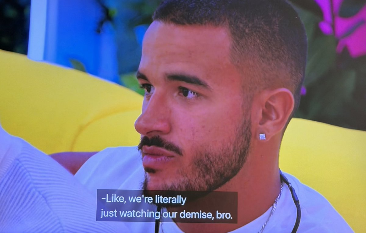 albcanada's tweet photo. new bombshell so fine even gabriel's unserious ass is shook 🤣

#loveislandusa https://t.co/KlzstvdByW