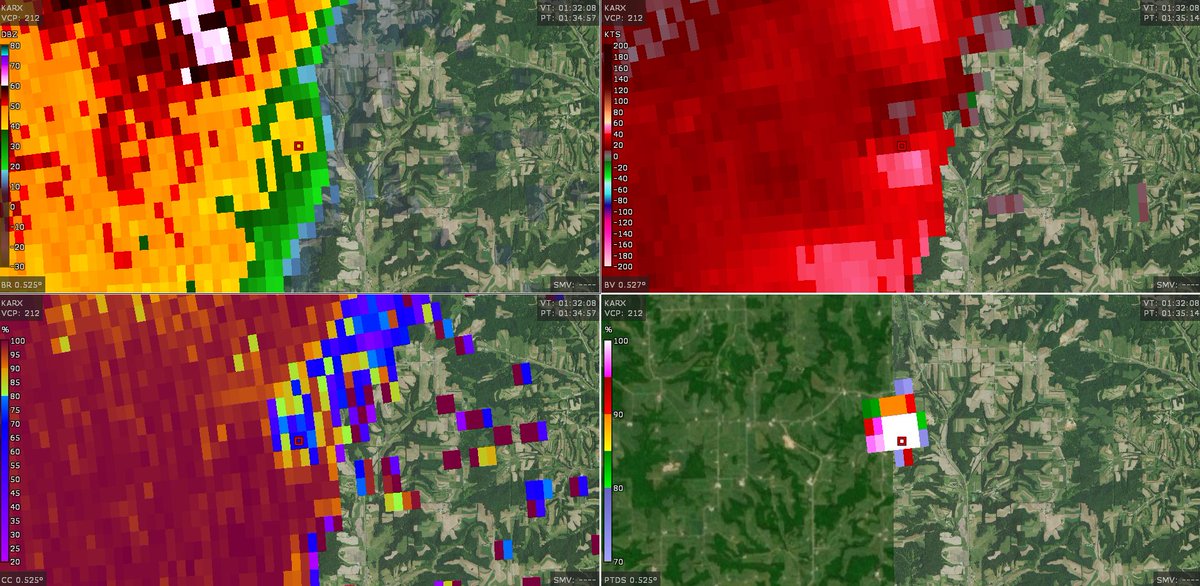 NickKrasz_Wx's tweet photo. Tornado just occurred near Clifton, Wisconsin. https://t.co/S9V84VbR9x
