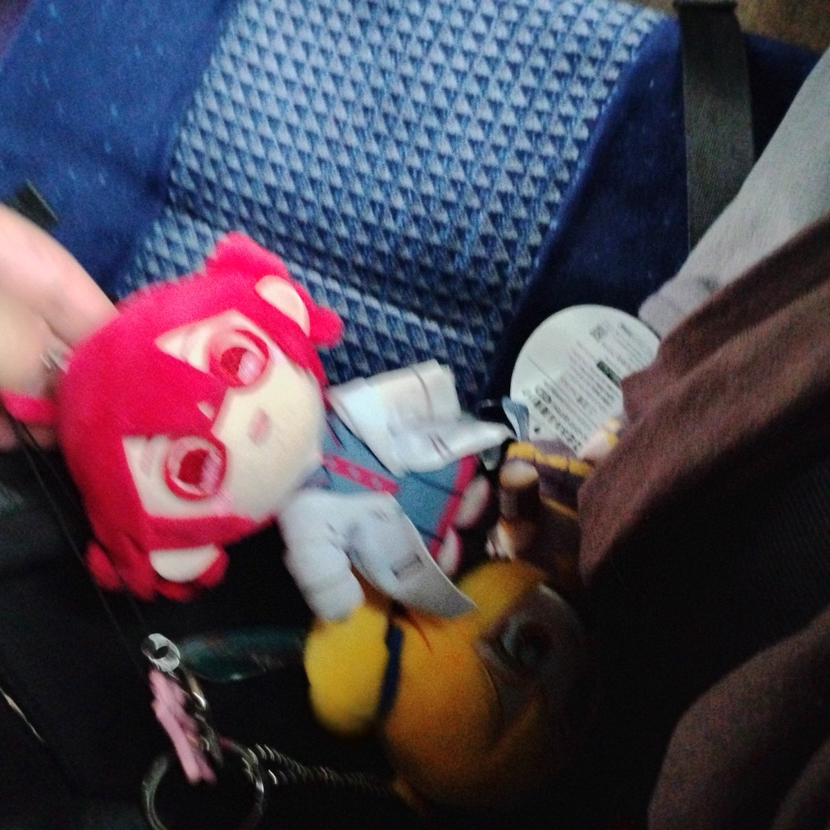 SleepySnail34's tweet photo. @Pabs_gotdamn I also have that same Teto keychain(?) https://t.co/ZpGTAAvlmY
