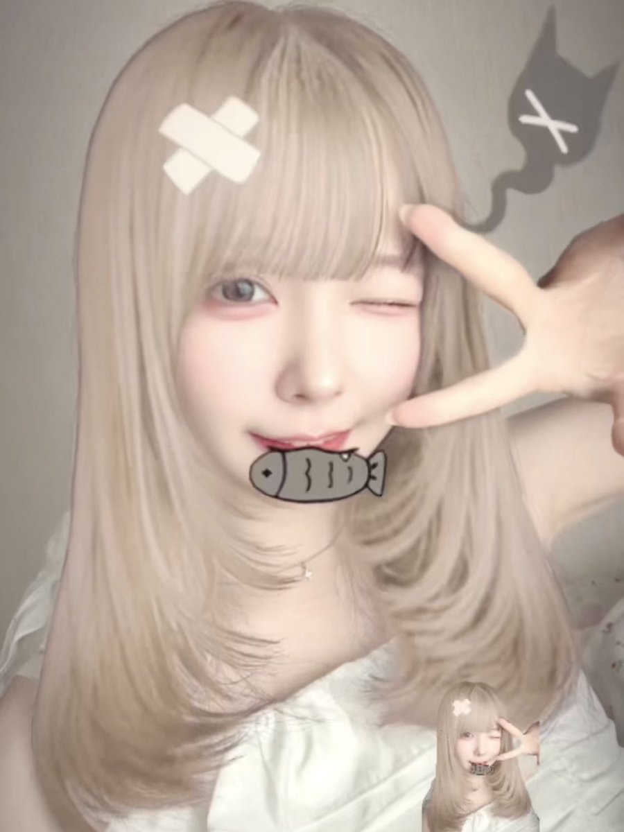 lois_suu's tweet photo. ティクトクでたよ〜( ᵒ̴̶̷̤‧̫ ᵒ̴̶̷̤ )*.
※金髪には、なっていません
#TikTok https://t.co/TGNi2pDIse https://t.co/lBDh3d3CqW