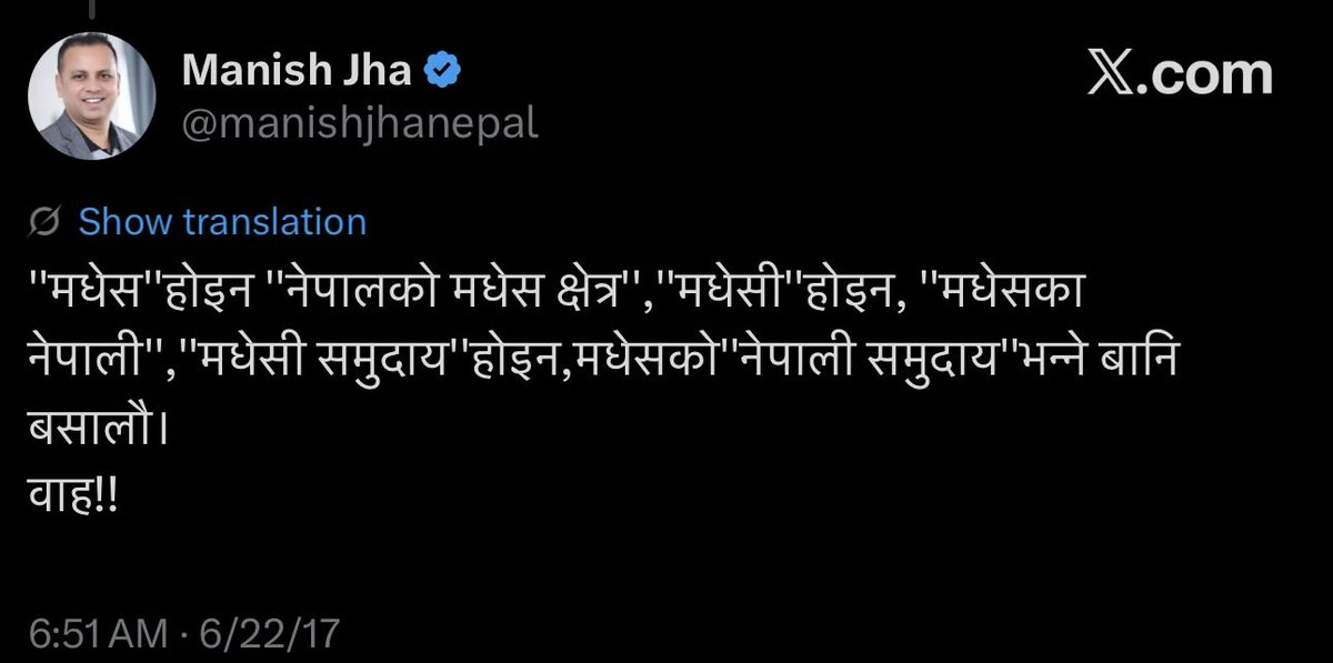 wolfie8848's tweet photo. @DpakPoudyal हैन होला! कि हो? हामी सबै USAID हरिबहादुर! 🤣 https://t.co/yP5pHswkfe