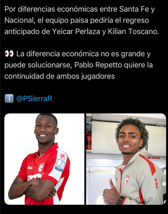 dava9712's tweet photo. @ParalyticsCOL @FluzaoCo El dizque periodista Pipe SI-erra tiró este fake https://t.co/l3RO2HiZZ0